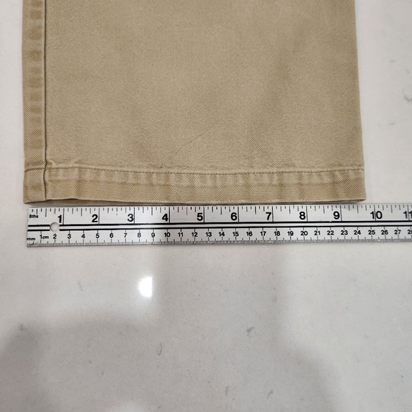 Patagonia Pants Mens 34x31 Beige Canvas Heavy Outdoor Hiking Twill Chino Khakis - Picture 10 of 11